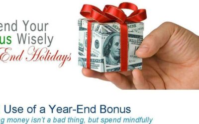 Spend Your Bonus Wisely